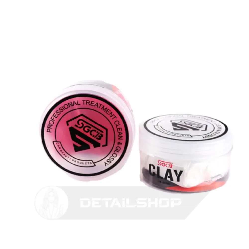 Мягкая синтетическая глина SGCB Clay Bar White Для очистки въевшихся загрязнений